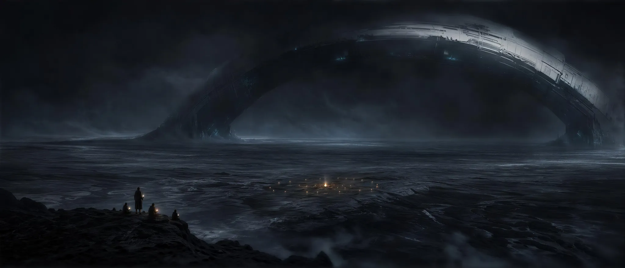 El mar de noche
